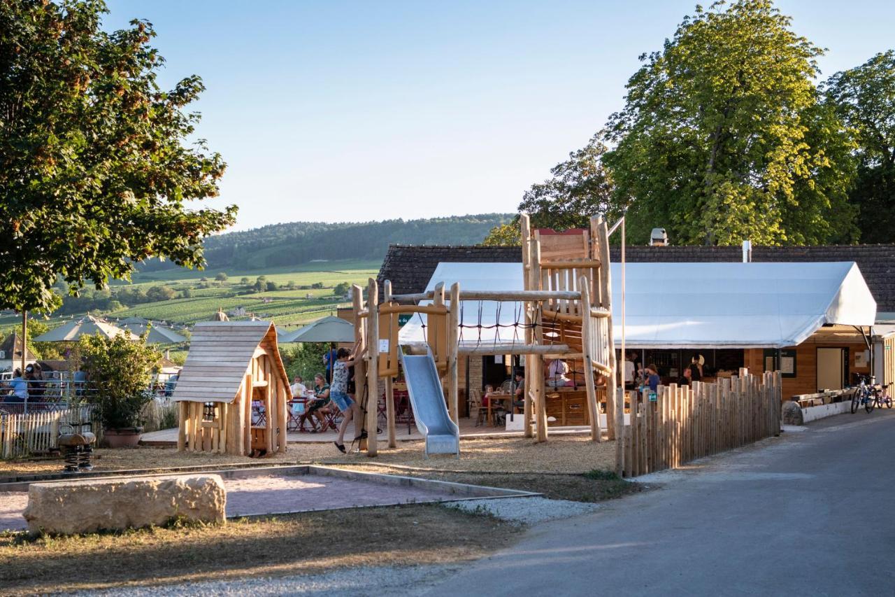 Huttopia Meursault Bagian luar foto